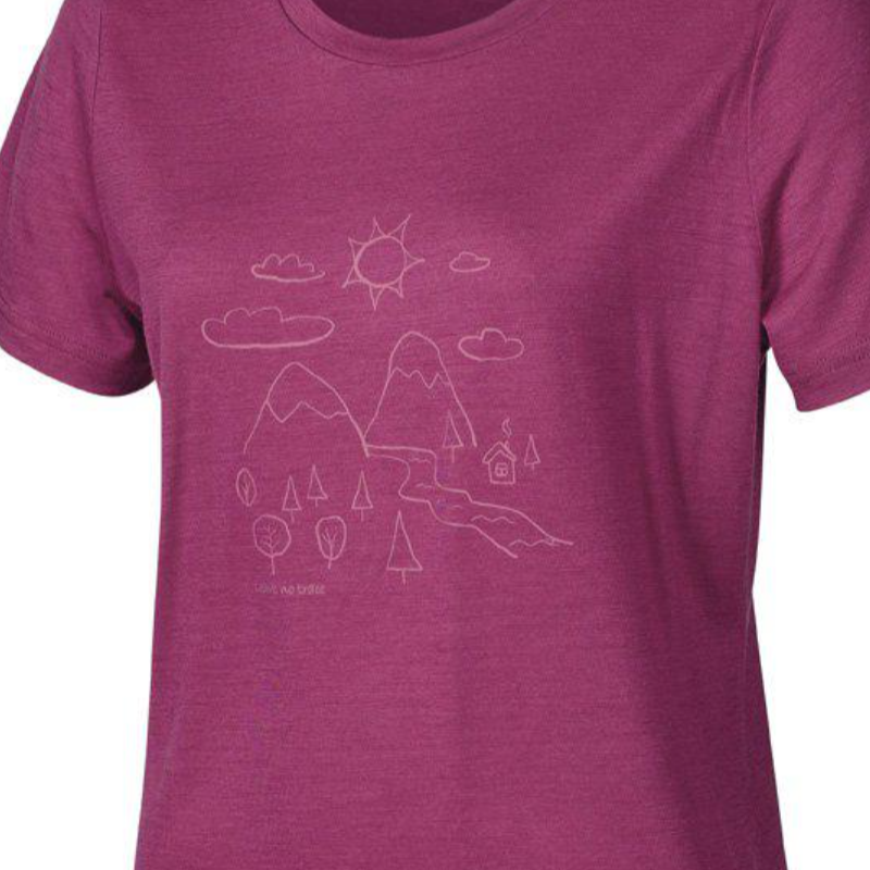 Ivanhoe Cilla Outdoor dames t-shirt - Pink