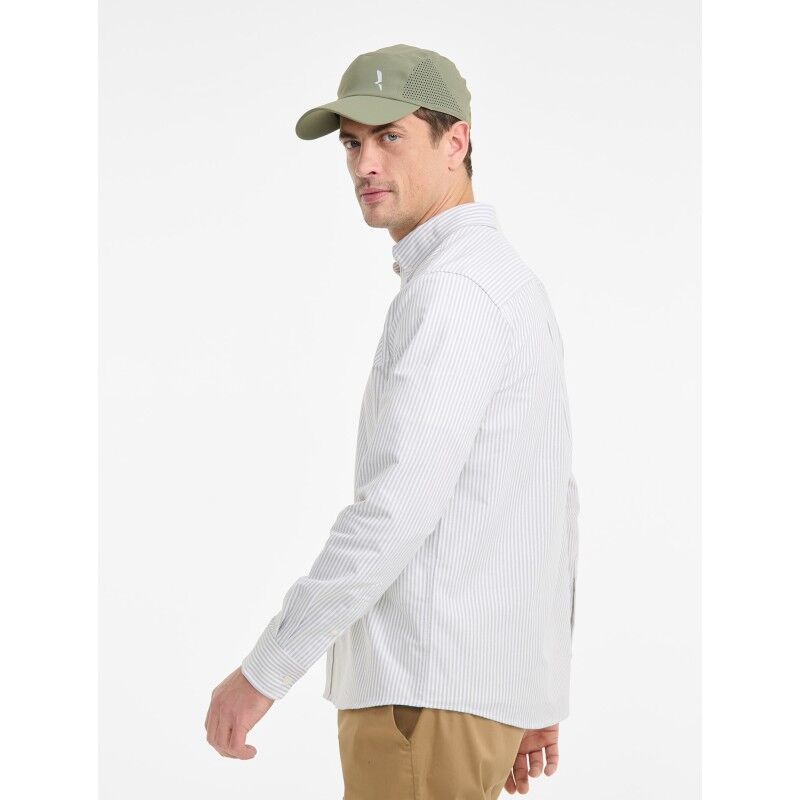 Chemise Manches Longues Oxford Rayures Dry Fast UV-C - Chemise homme