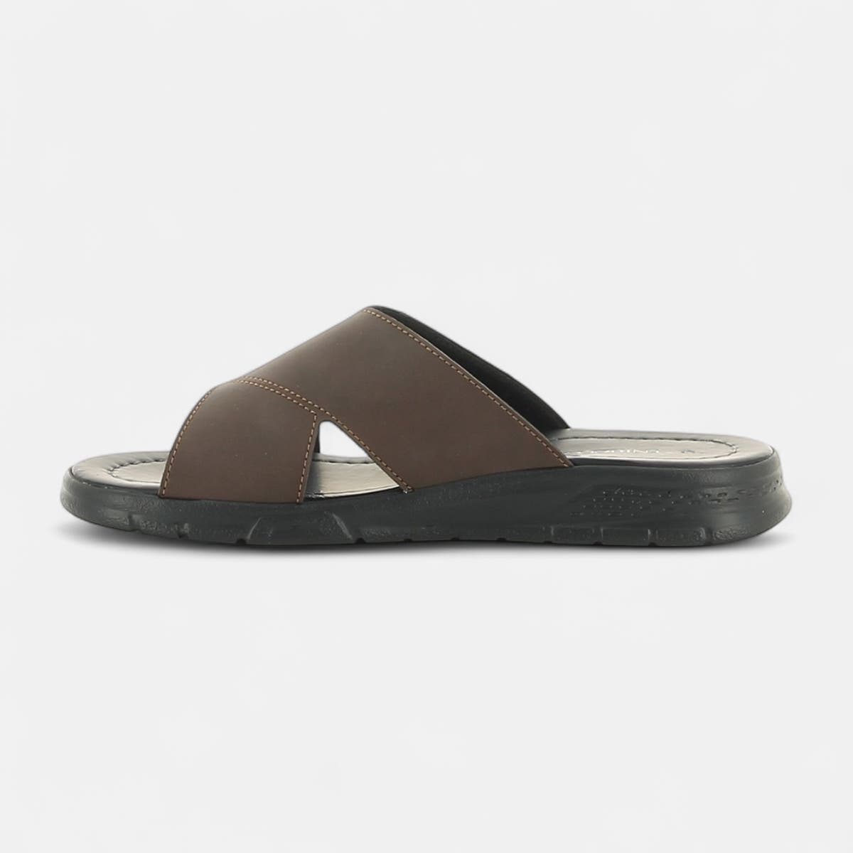 Nu-pieds Homme marron