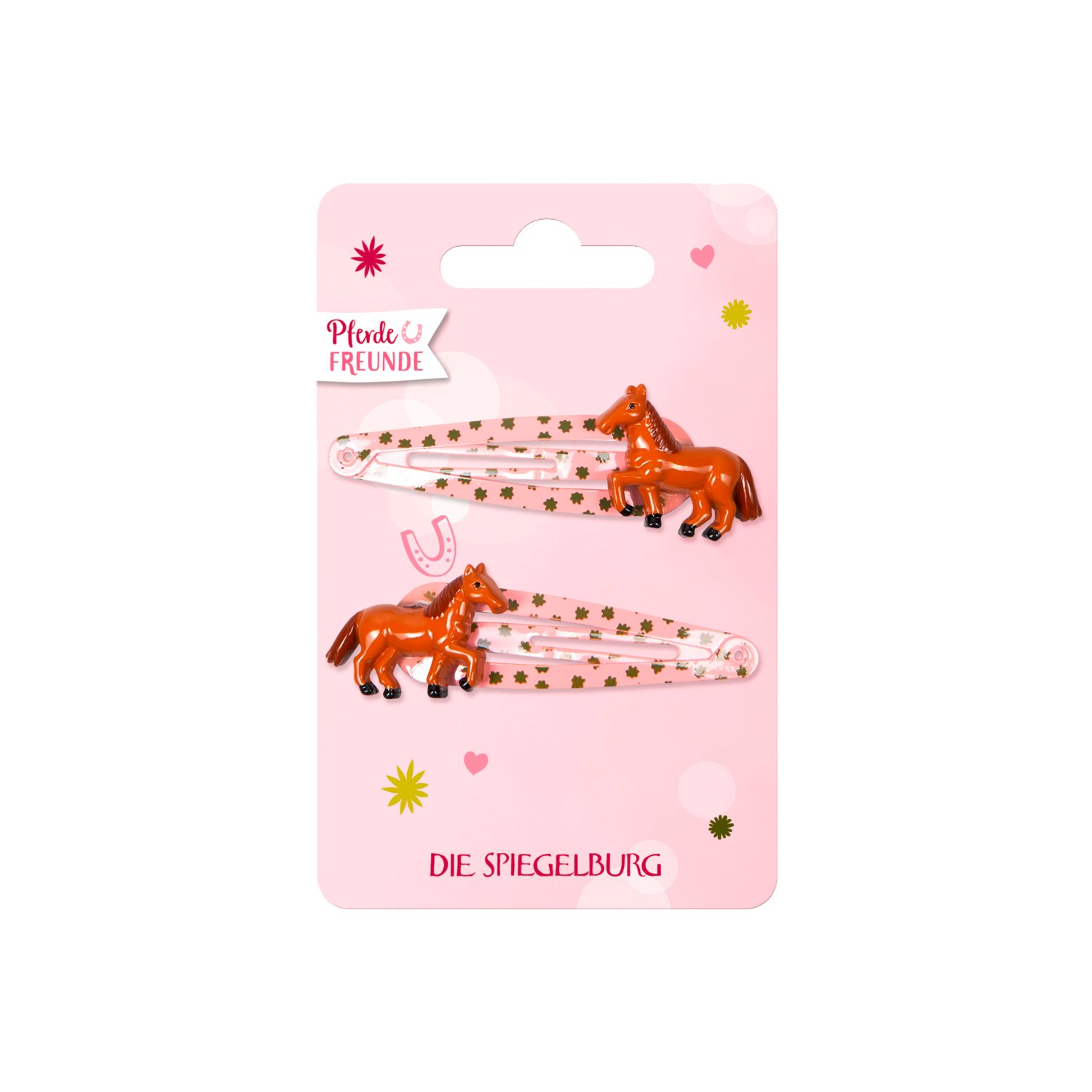 Haarclips Pferdefreunde