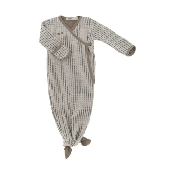 Snoozebaby Cocoon Sleepsuit Warm Brown 3-6m