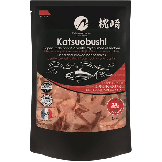 Makurazaki Gedroogde en Gerookte Bonito Vlokken (Dun) 100g