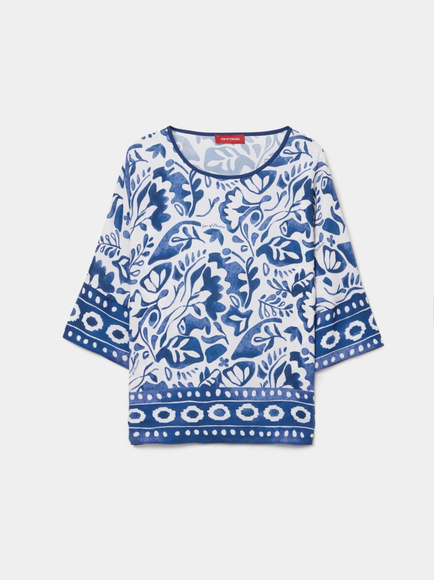 Blusa com estampado