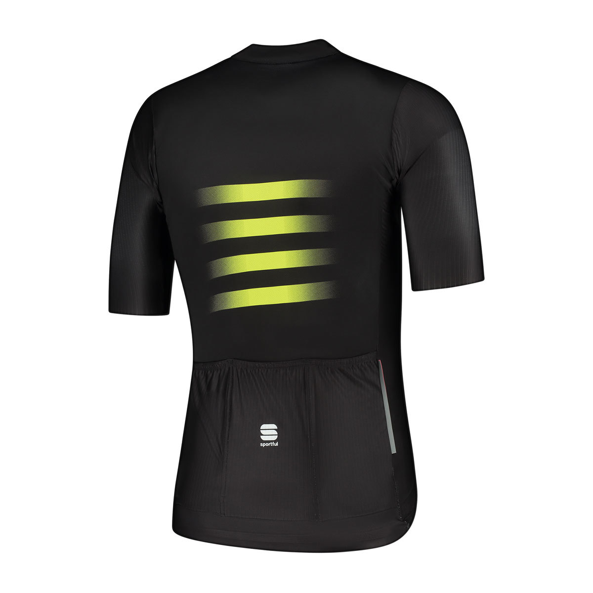 Sportful Neo Fietsshirt Korte Mouwen Zwart/Geel Heren
