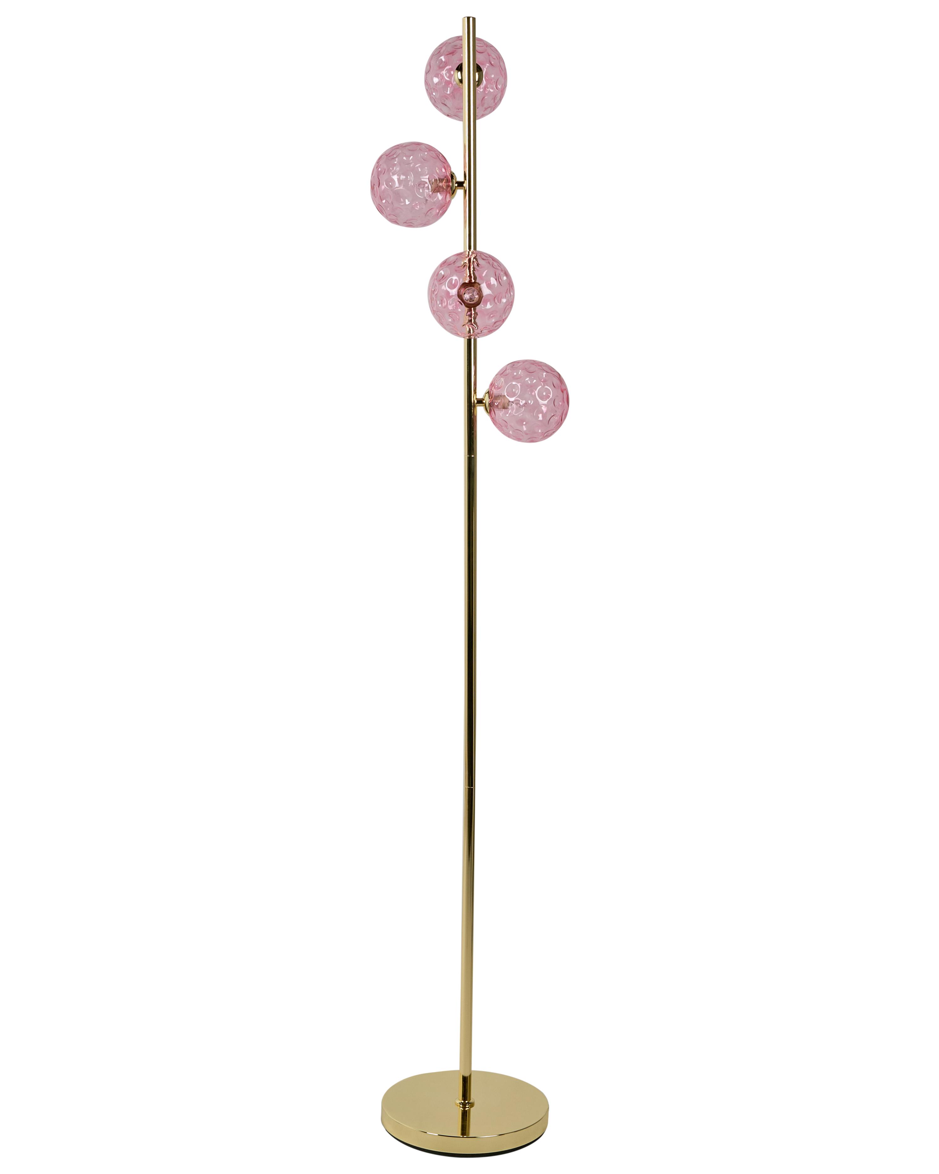 Staande lamp ANADYR Glas Roze