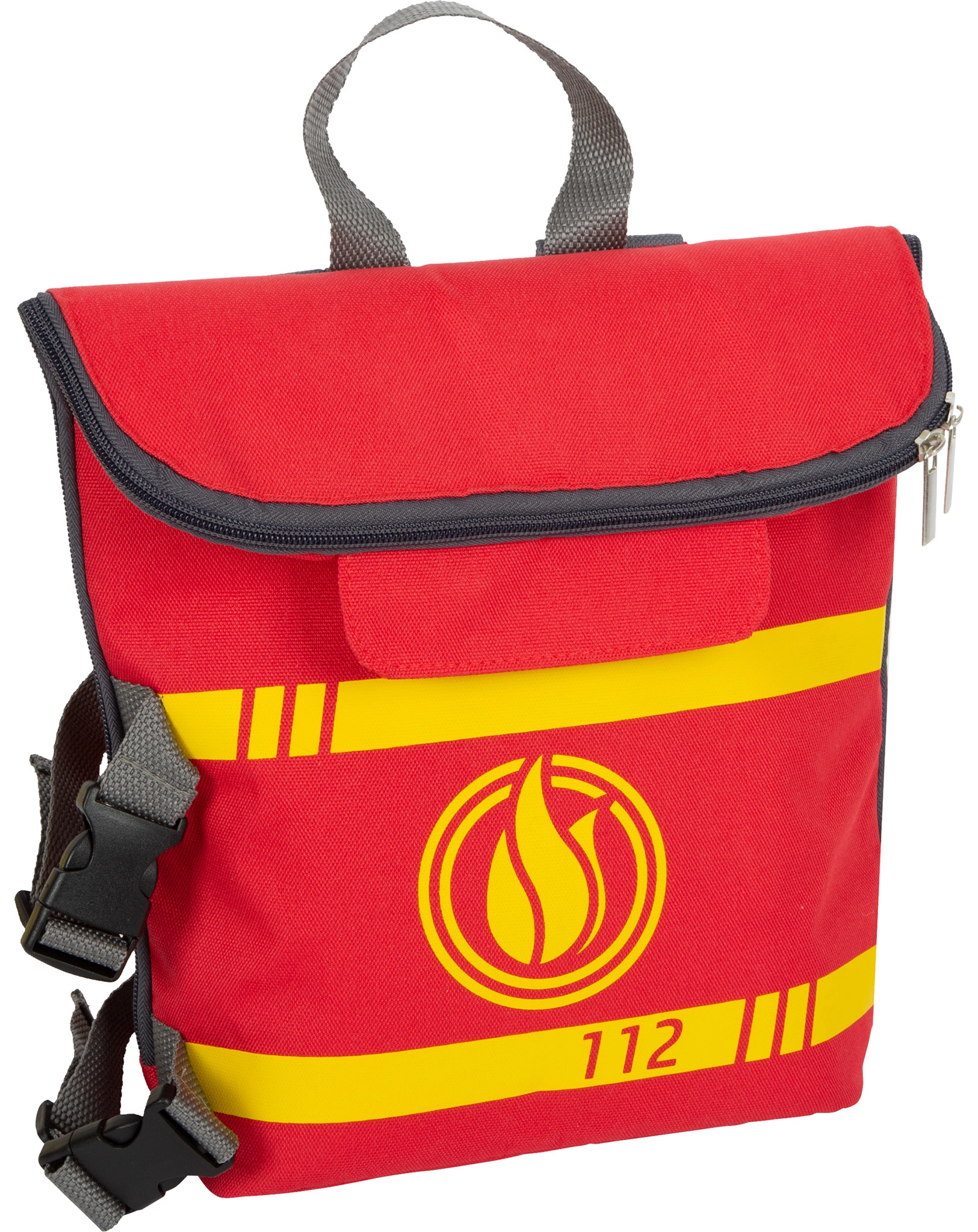 Kostüm-Zubehör FEUERWEHRRUCKSACK 8-teilig