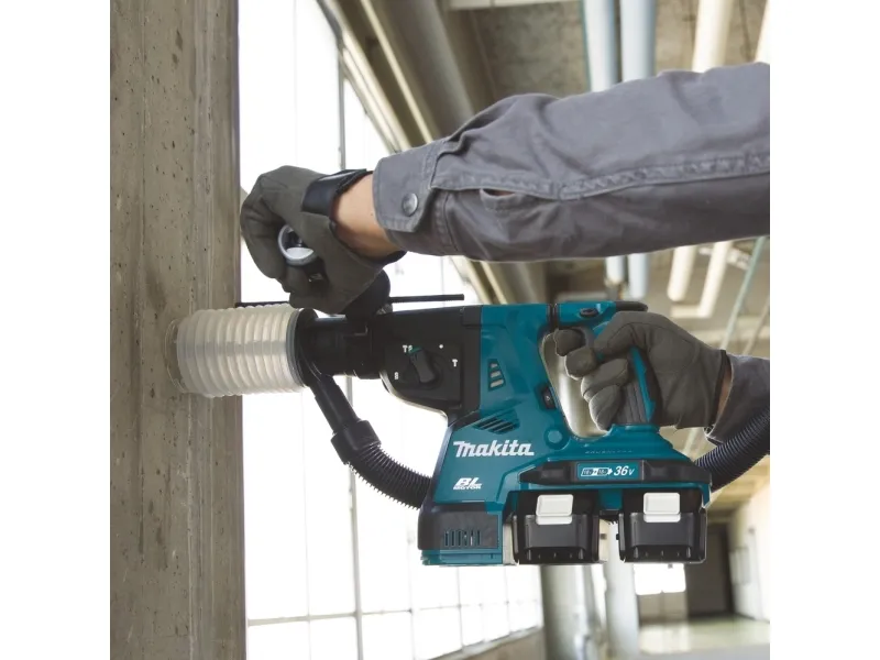 Makita DHR280Z, SDS-plus, Sort, Blå, Børsteløs motor, 2,8 cm, 980 rpm, 2,8 J - SOLO