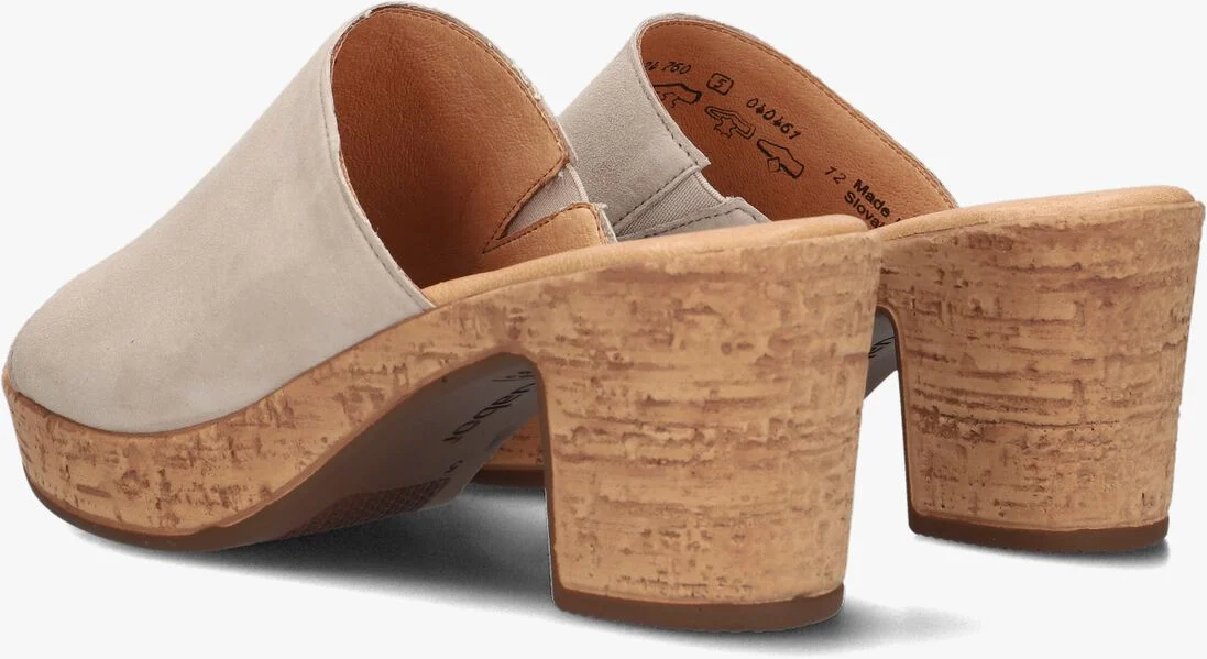 GABOR beige gabor muiltjes 760
