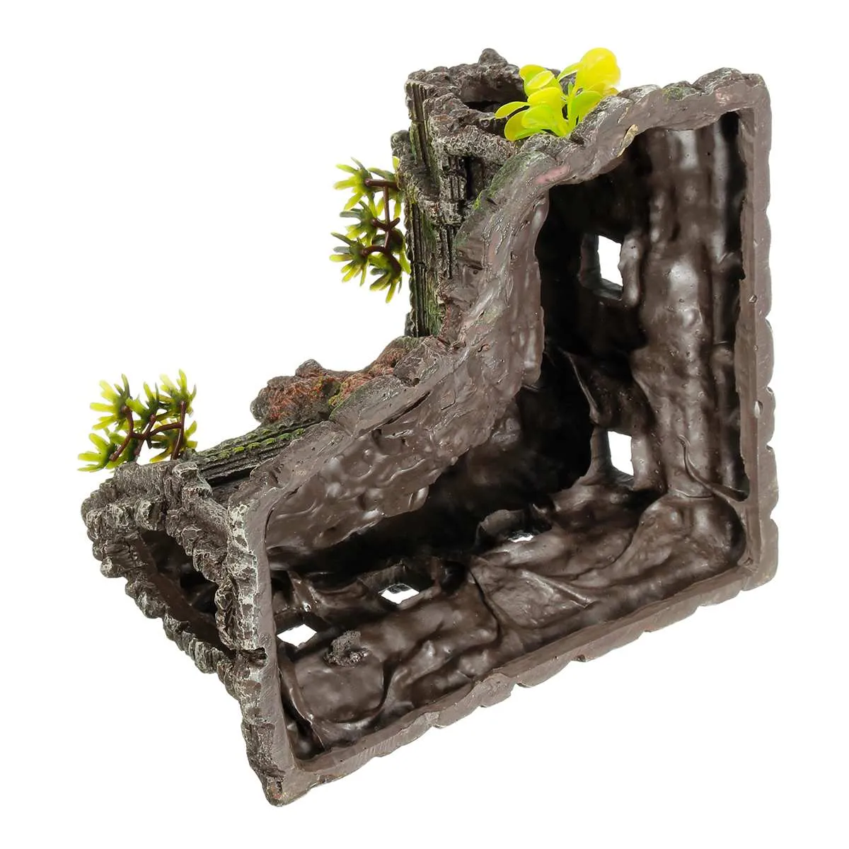 Universal Résine Arbre Maison Aquarium