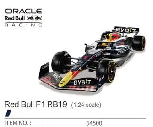 RASTAR Die cast 1:24 Red Bull F1 RB19