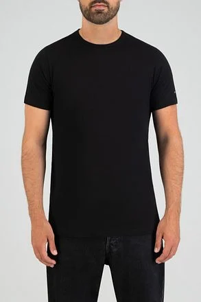 Slater 2-pack Basic Fit T-shirt Zwart 7520 kopen