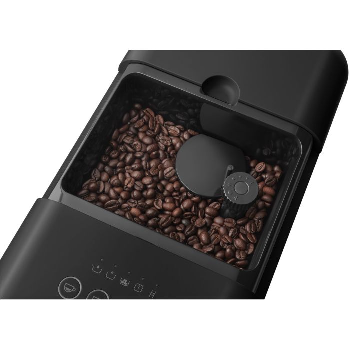 SMEG Kaffeevollautomat 50's Style BCC11BLMEU Schwarz Matt