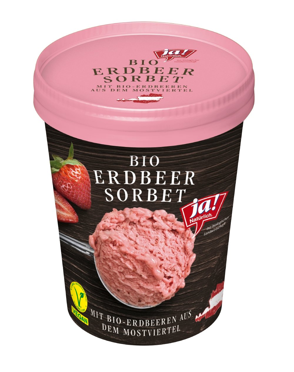 Ja! Natürlich Erdbeersorbet