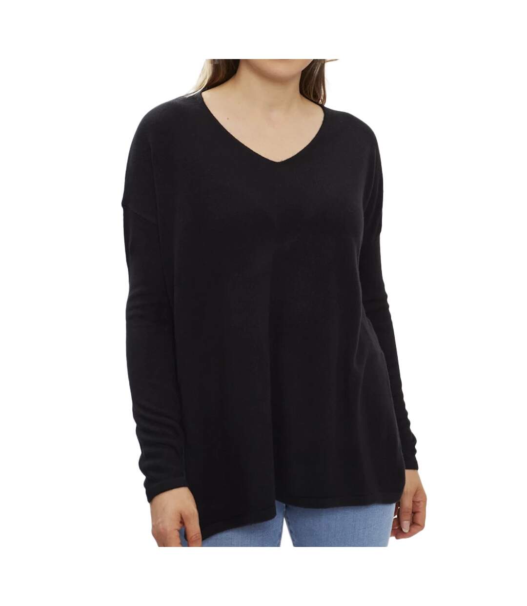 Pull Noir Femme Only Victoria