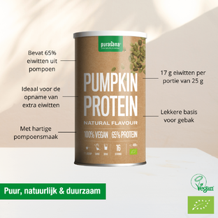 Purasana Organic Vegan Pumpkin Protein 400GR