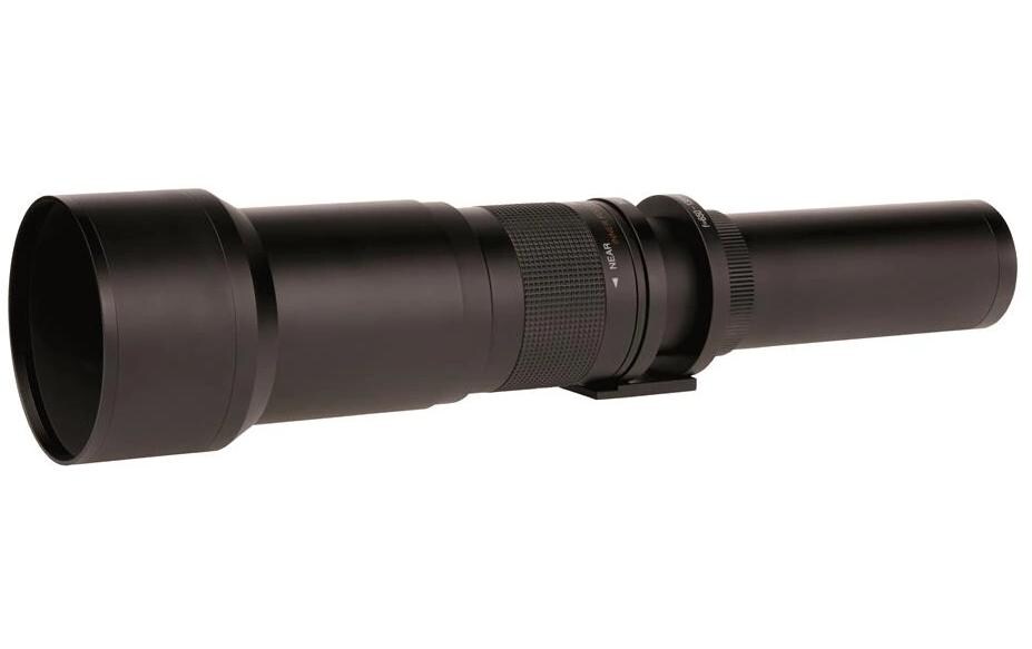 Zoomobjektiv 650-1300mm Dörr T2 - Schwarz<br>Teleobjektiv, das sich für Aufnahmen von Tieren, Natur und Details aus grosser Entfernung eignet