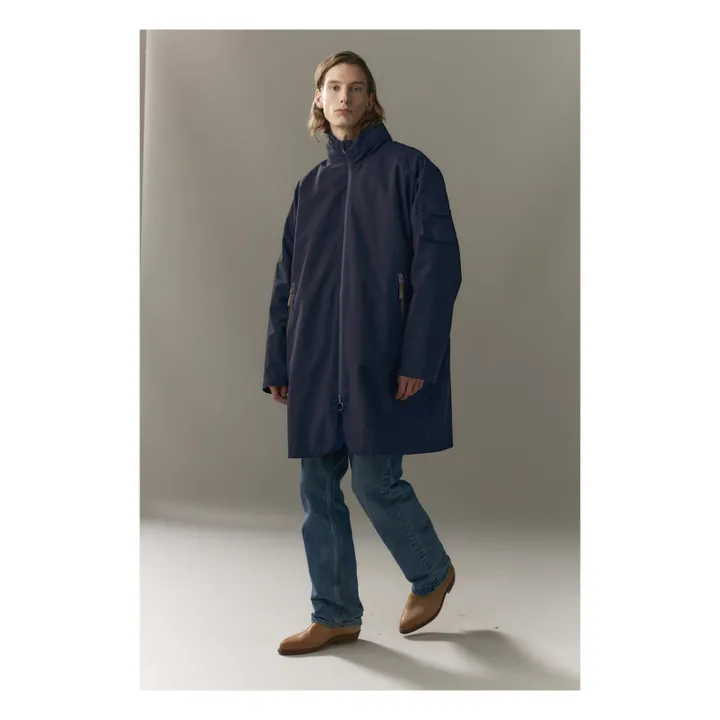 Welter Shelter Parka 2 en 1 Roomy Ross G Duvet Recyclé | Bleu marine