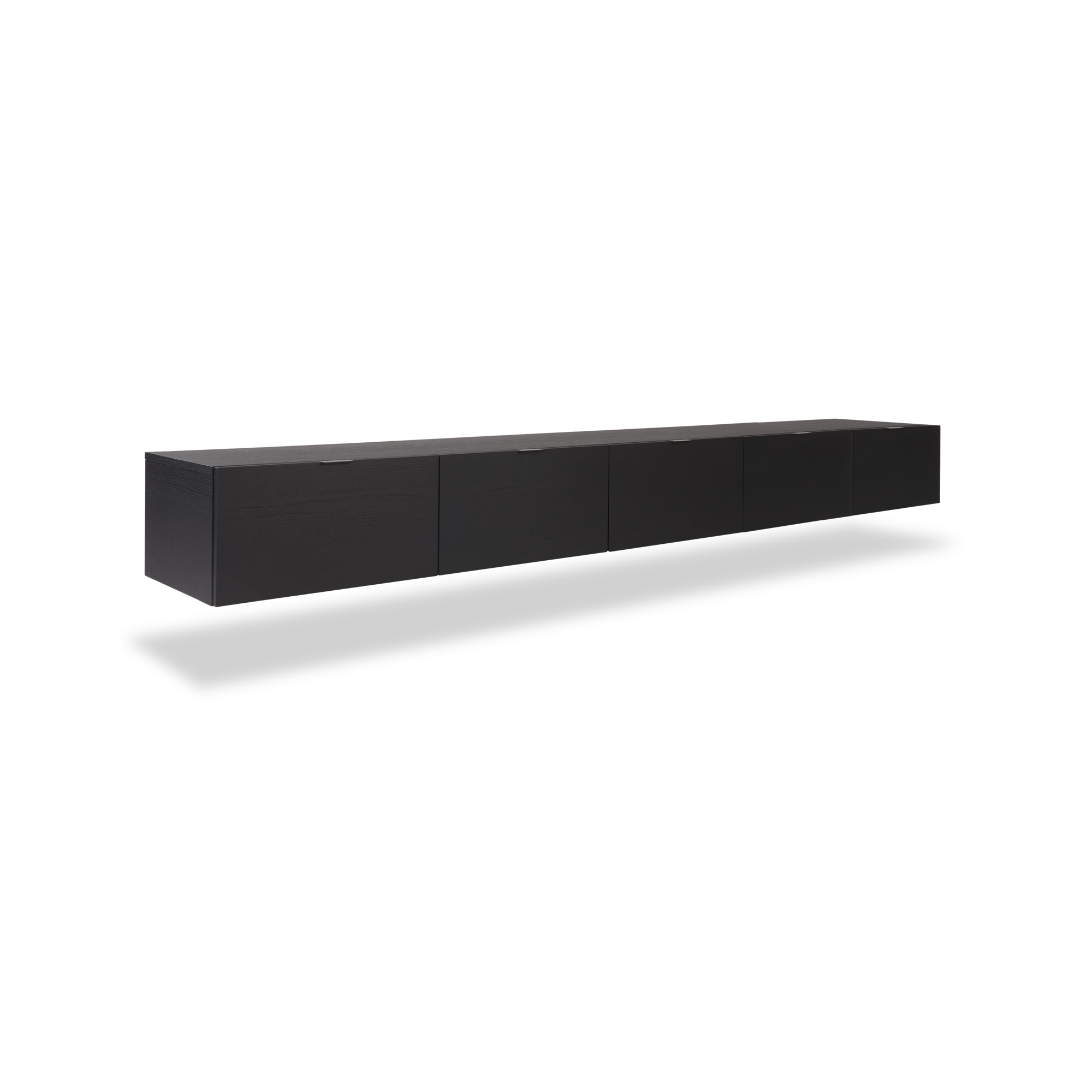 Loods 5 Design Woody dressoir hang deur Woody Hang Deur | Zwart | 300 cm