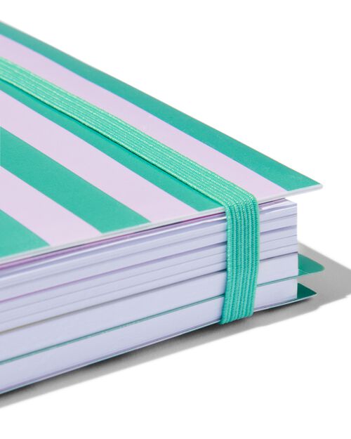 cahier à spirale 4-en-1 A5 rayé