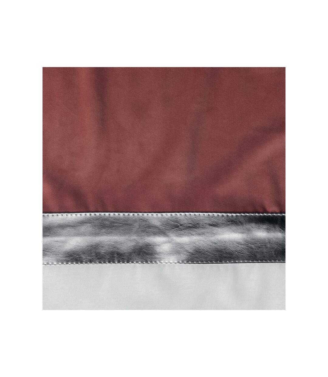 Rideau Voilage à Œillets Blushy 140x240cm Bordeaux