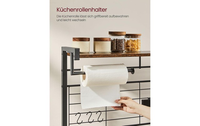 VASAGLE Küchenregal »90 cm x 167.3 cm«