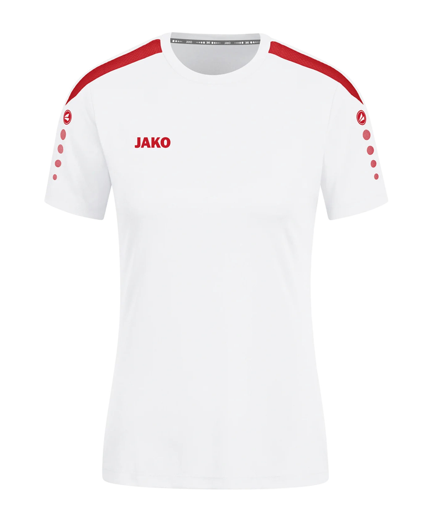 JAKO Power Trikot Damen Weiss Rot F004