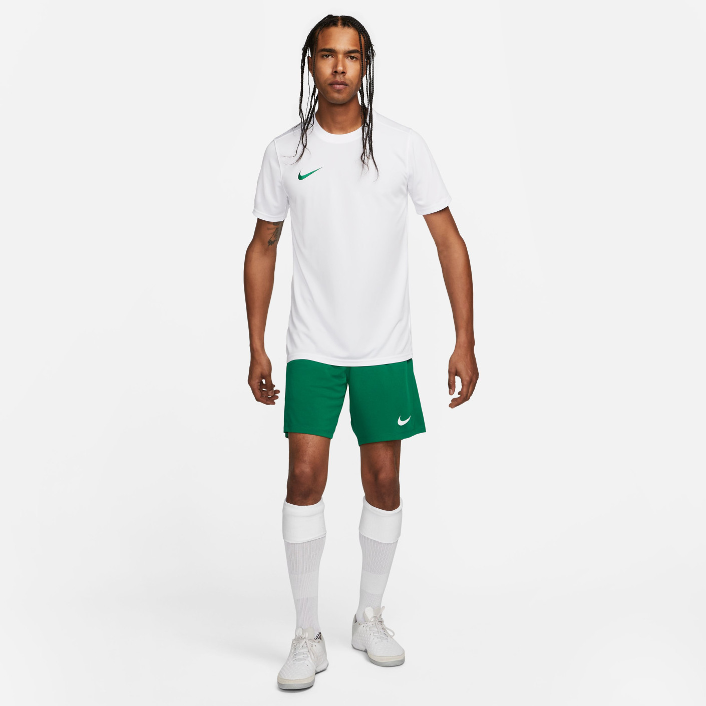 Nike Park VII Voetbalshirt Wit Groen