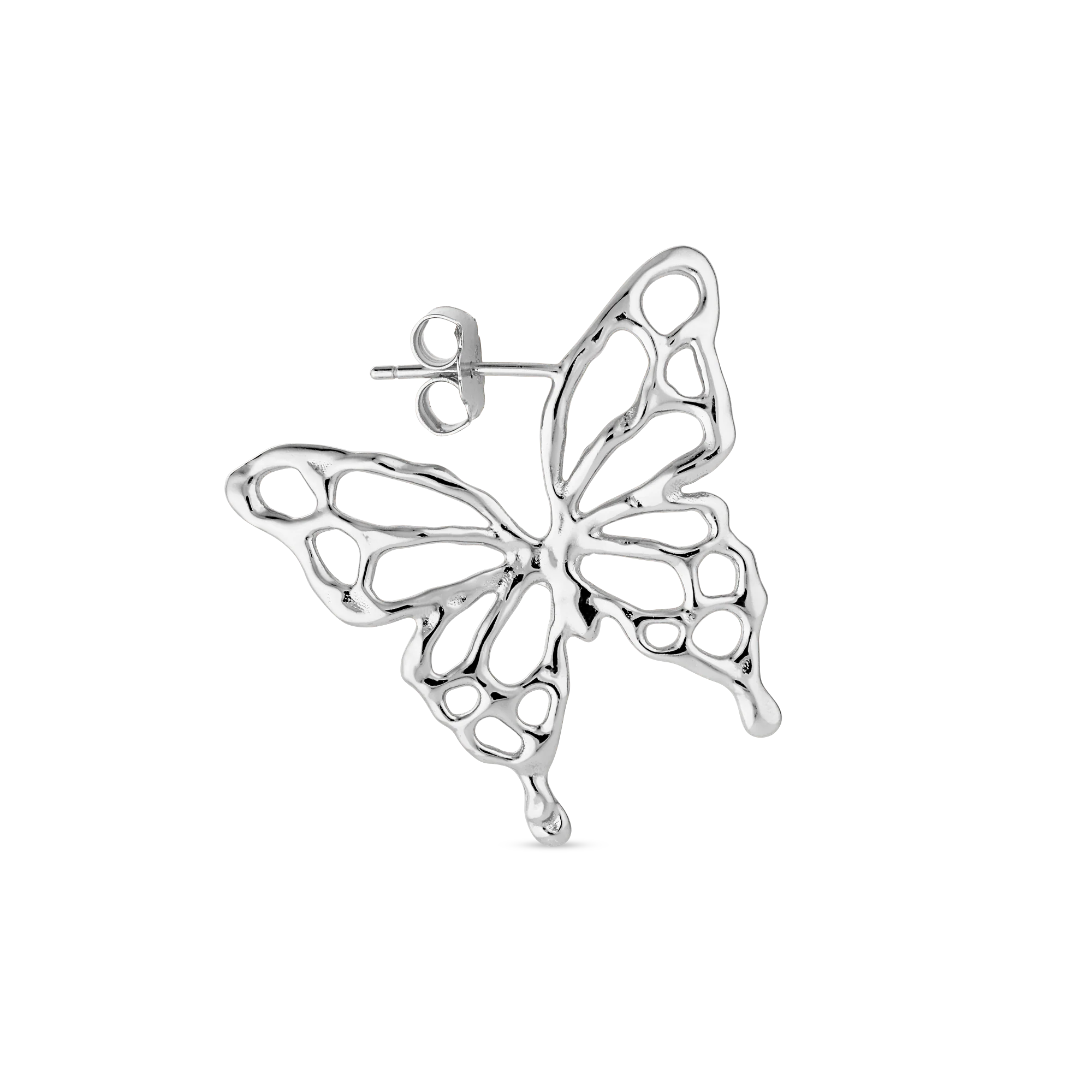 Jane Kønig  Butterfly ørering - sølv