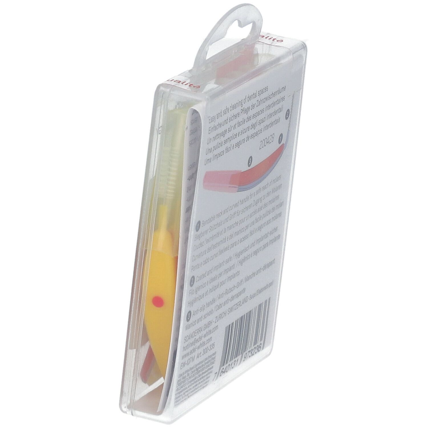 Edel white Pro Interdentalbürste 0,7 - 4 mm