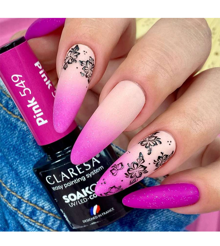 Claresa - Esmalte semipermanente Soak off - 549: Pink