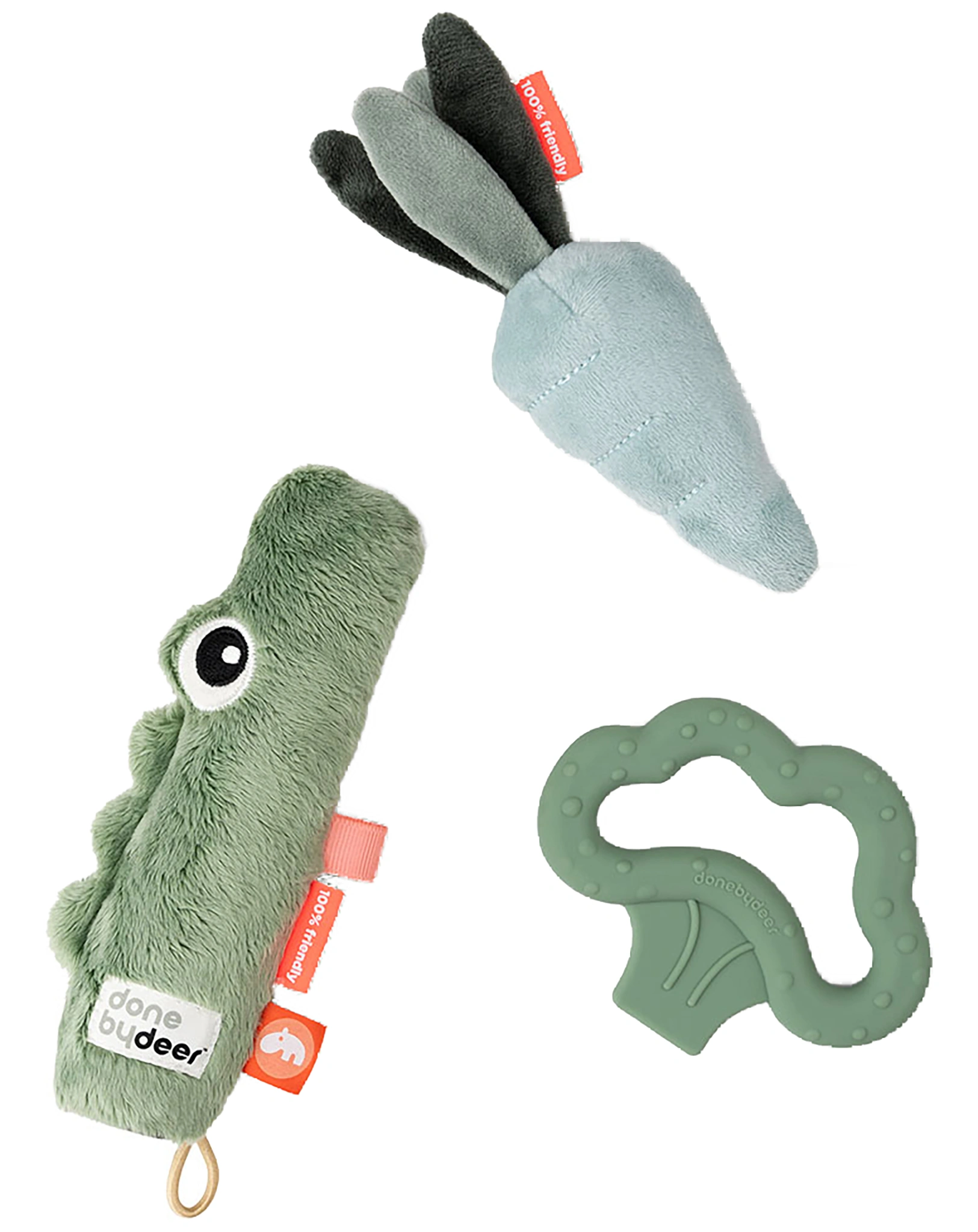 Sensorik-Spielset CROCO 3-teilig in grün