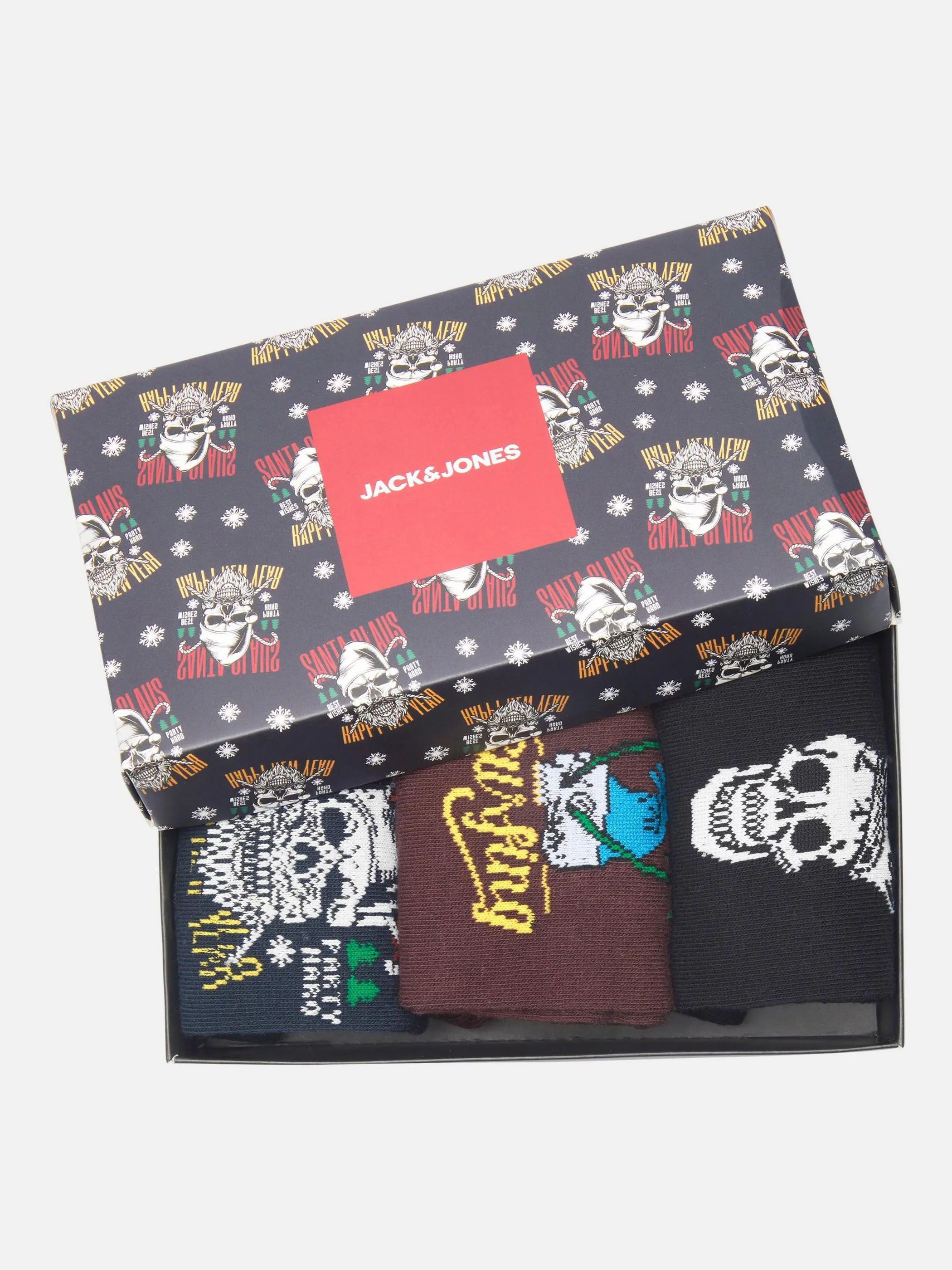 Jack&Jones JACHERON SKULL SOCKS Socken mit Motiv