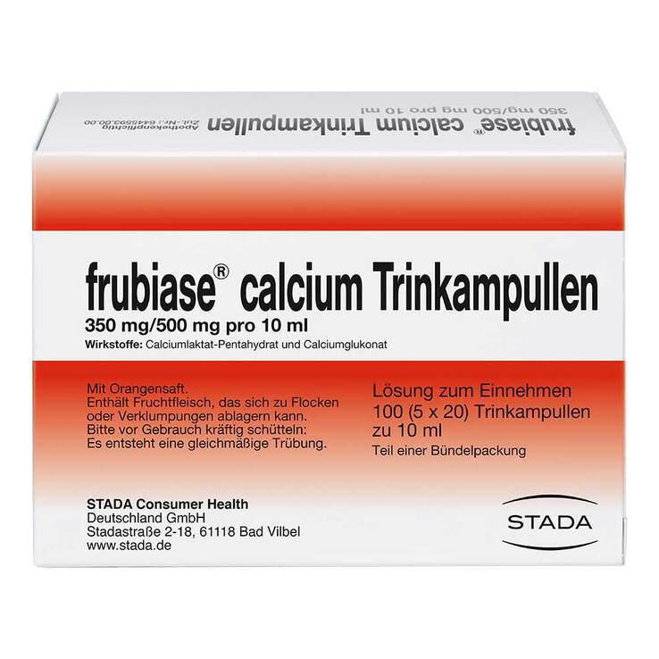 frubiase calcium Trinkampullen, 5X20 St