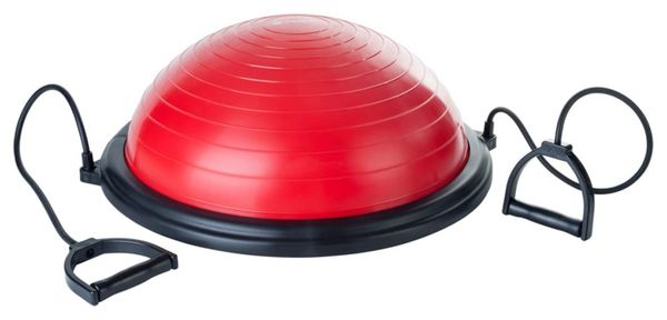 Pure2Improve Demi-ballon d'équilibre Rouge