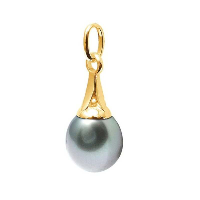 Pendentif Perle de Tahiti et Or Jaune 375/1000
