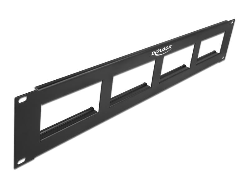 Delock Patchpanel Easy 45 4 x 90.5 x 45.2 mm, 2 HE 19