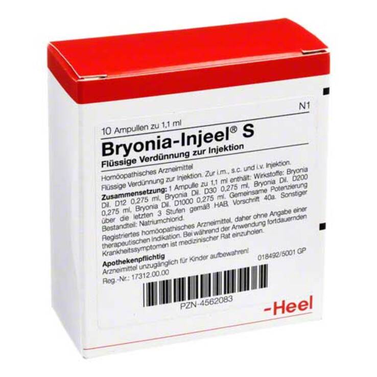 Bryonia Injeel S Ampullen, 10 St