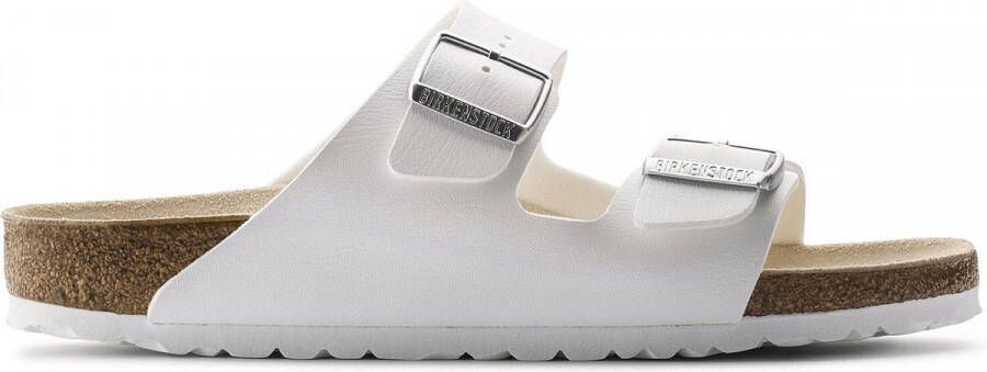 Birkenstock Slippers ARIZONA BF in schoenwijdte smal met ergonomisch gevormd voetbed