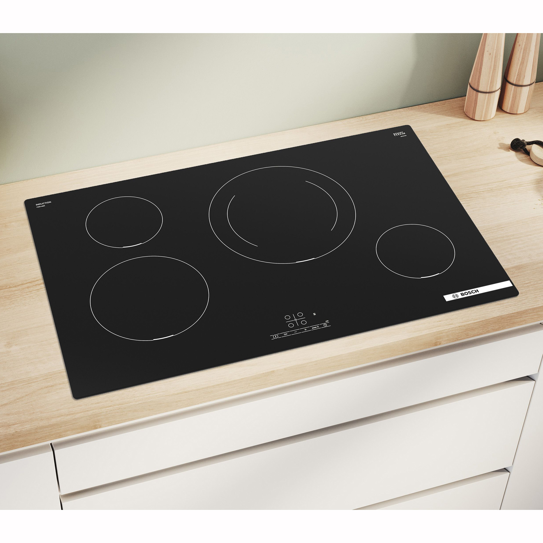 BOSCH Einbau-Backofenset HBD214FB85 - Induktion