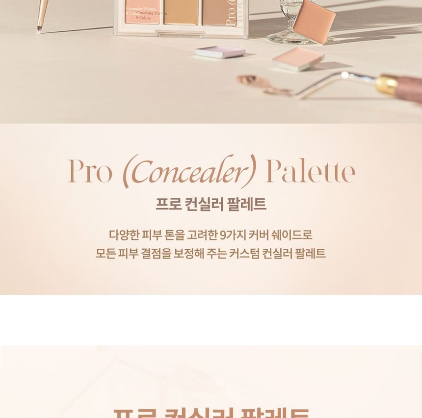 dasique - Pro Concealer Palette - 2 soorten