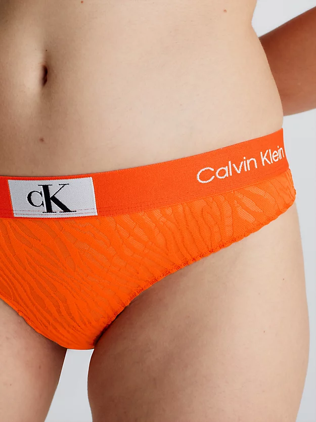 Calcinha fio dental de renda - CK96