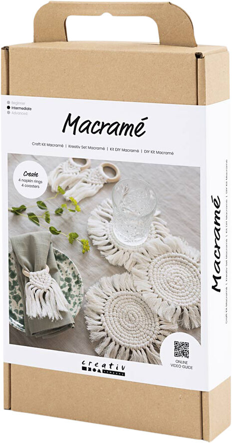 Creativ Company DIY Kit Macramé, Borddekoration