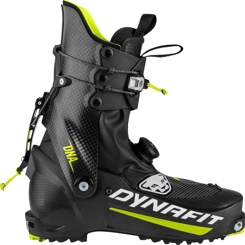 Dynafit DNA Touren Skischuhe schwarz neon gelb