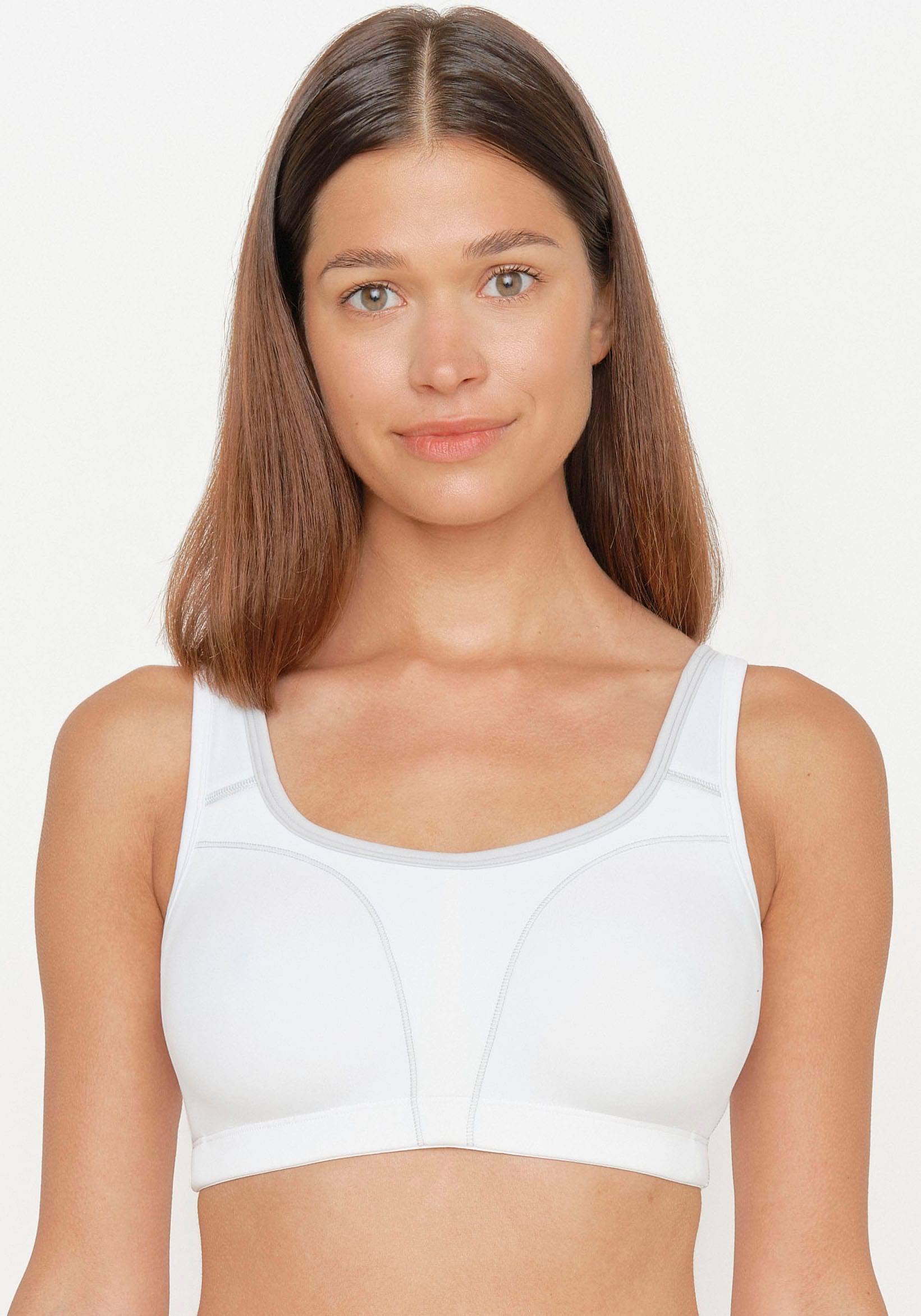Susa Sport-BH »Move high« nahtlos vorgeformte Cups, Microfaser, elastisch