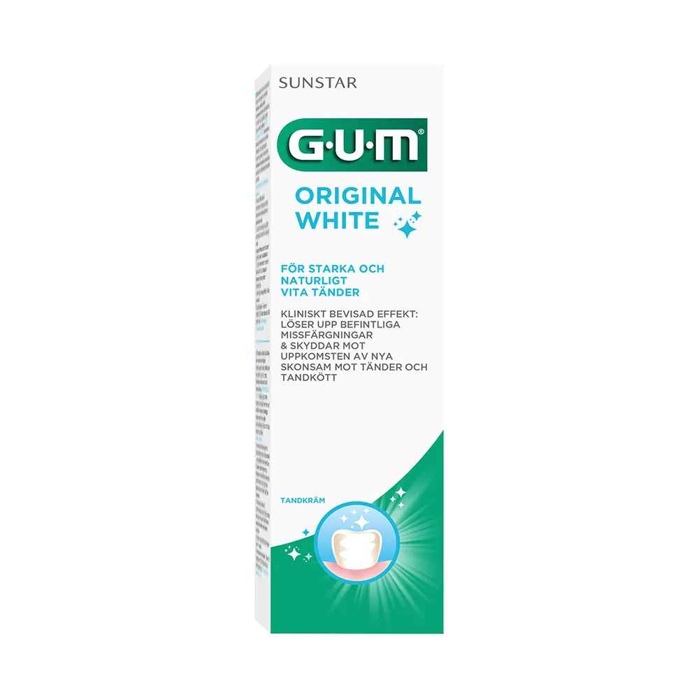 Gum Original White tandpasta - 75 ml