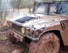 Hummer H1 offroad fahren in Meppen