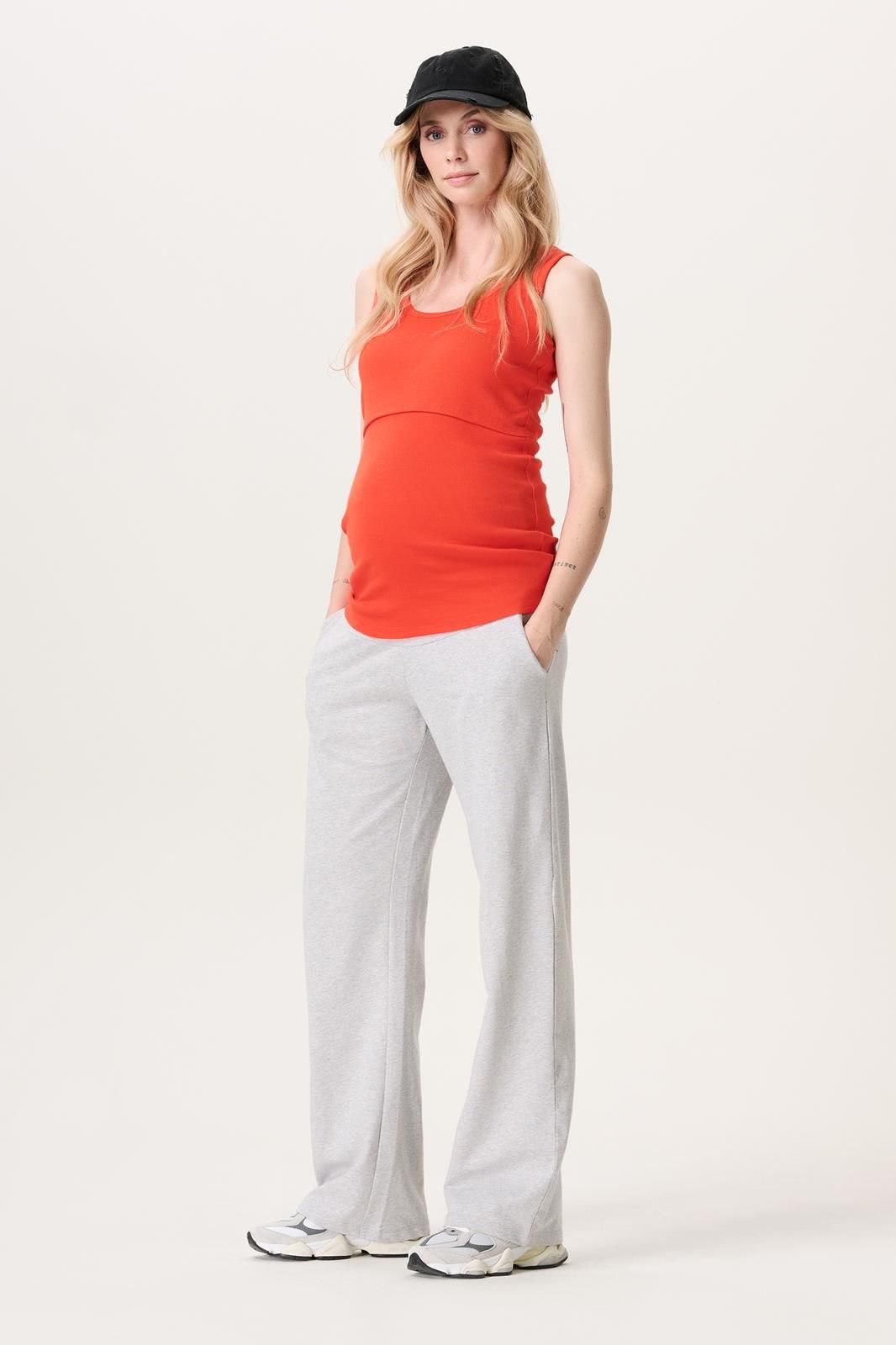Noppies Maternity Voedingstop sleeveless - Grenadine