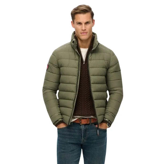 Superdry Fuji Padded Embroidered Pufferjas Heren