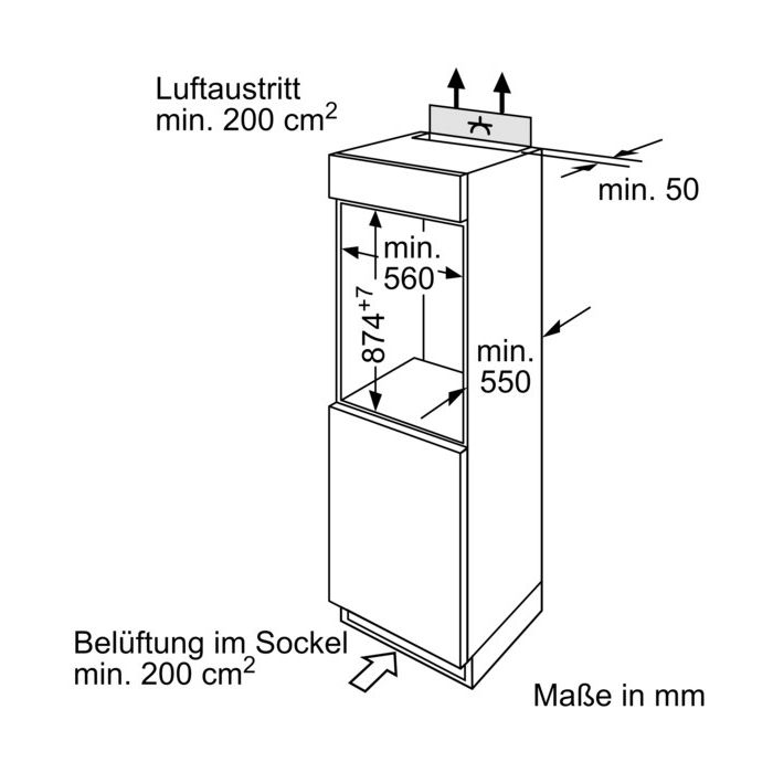 Siemens Einbau-Gefrierschrank iQ300 GI21VVSE0
