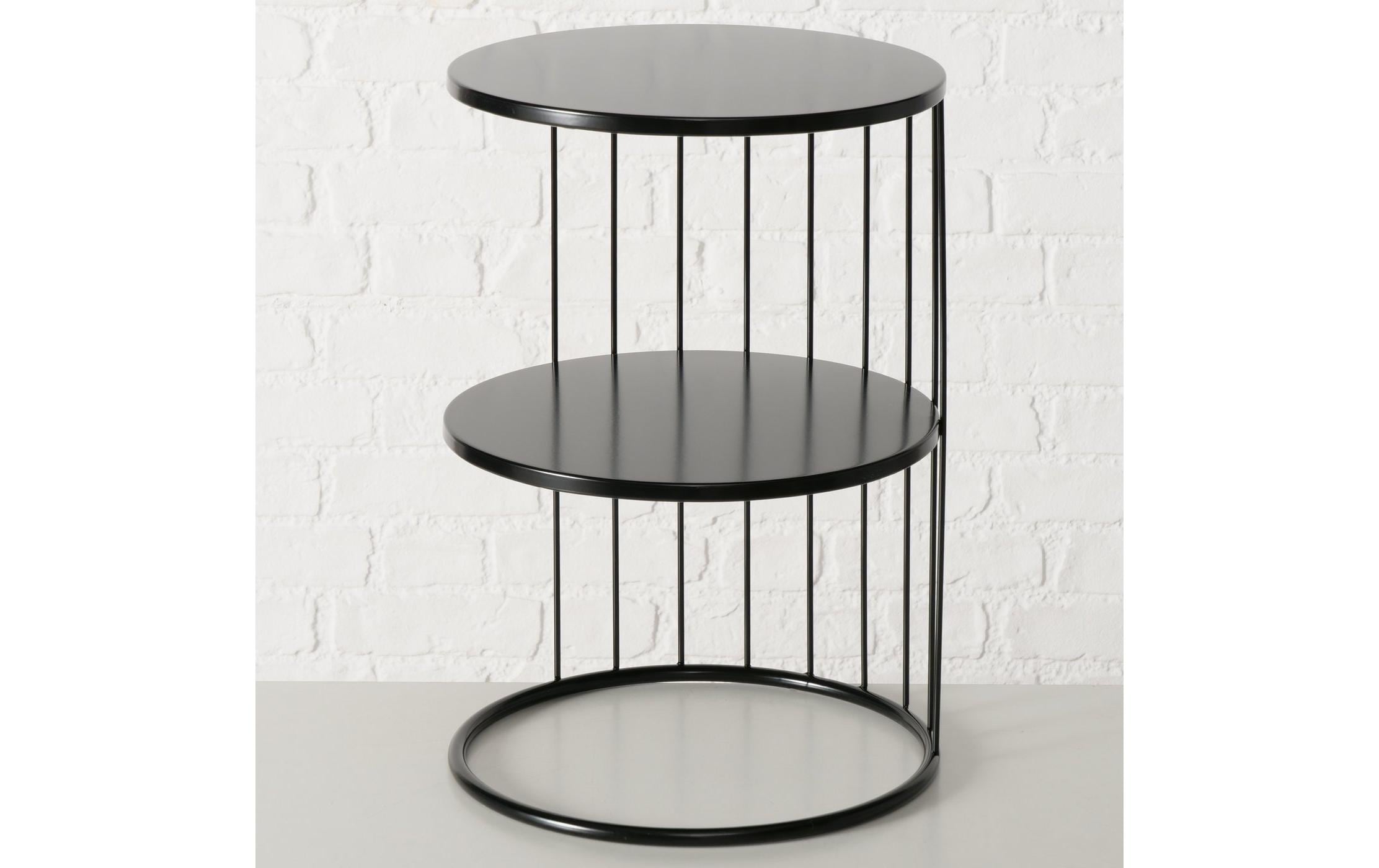 Beistelltisch Inala 52 x 36 cm, SchwarzCouchtisch